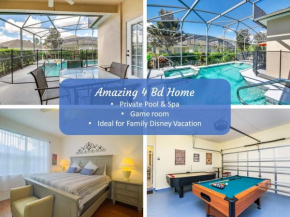 Magic Disney Home 4 Bd 3 Bt with Private Pool